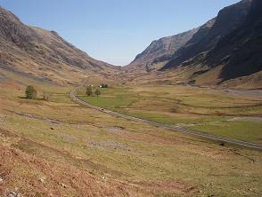 Glen Coe road